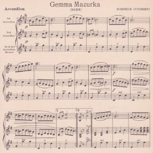 Accordion Duet Gemma Mazurka