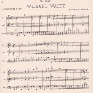 Accordion Duet Wedding Waltz