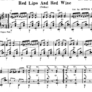 Red Lips and Red Wine Polka
