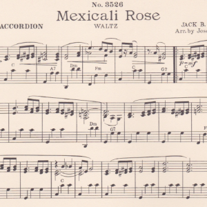 Accordion Mexicali Rose