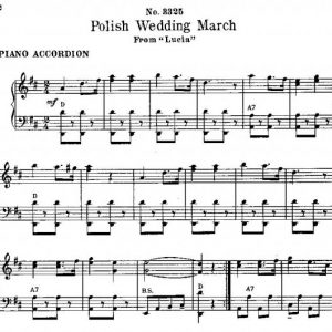 Accordion Polish Wedding March
