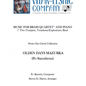 Olden Days Mazurka Quartet Cover
