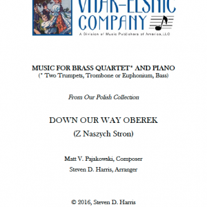 Down OUr Way Oberek Quartet Cover