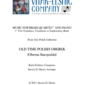 Old Time Polish Oberek Quartet Cover