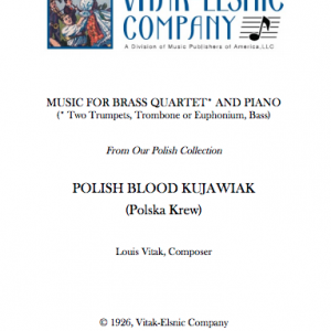 Polish Blood Kujawiak Quartet Cover
