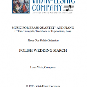 Polish Wedding March Quartet Cover
