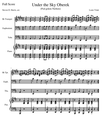 Under The Sky Oberek Quartet Sample