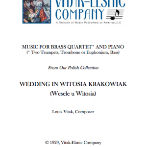 Wedding In Witosia Krakowiak Quartet Cover