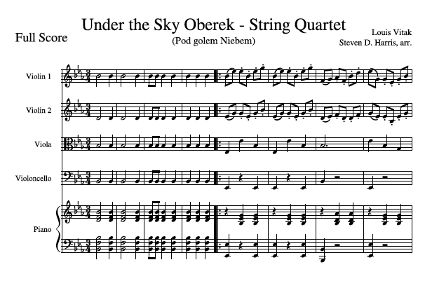 Under The Sky Oberek SQ Sample