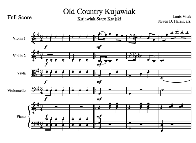 Old Country Kujawiak SQ Sample