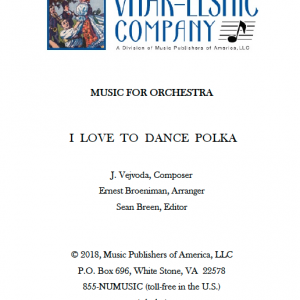 Orchestra I Love To Dance Polka Cover