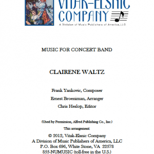 CB Clairene Waltz Cover